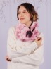 Tie Dye Fashion Plush Loop Premium Scarf